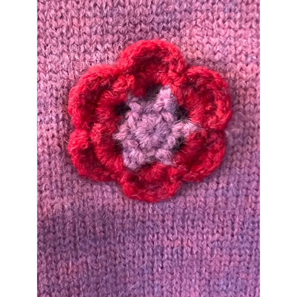 ENTRO Checker detailed crewneck sweater S M L - Picture 6 of 10